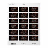 Feuerwerkskörper 3 adressaufkleber (Vorne)