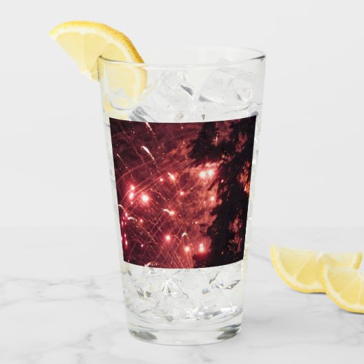 Feuerwerkskörper 3 Collins Glas Tumbler (Vorderseite Ice)