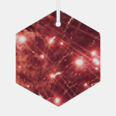 Feuerwerkskörper 3 Hexagon Ornament Aus Glas (Rückseite)