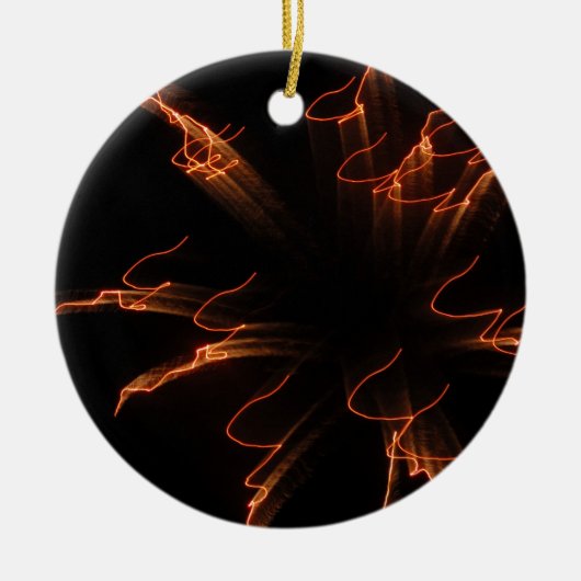 Feuerwerkskörper 3 keramik ornament (Vorne)