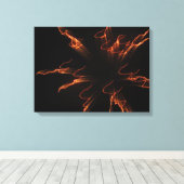 Feuerwerkskörper 3 leinwanddruck (Insitu (Holzboden))