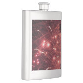 Feuerwerkskörper 3 - Messkolben aus rostfreiem Sta Flachmann (Rechts)