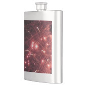 Feuerwerkskörper 3 - Messkolben aus rostfreiem Sta Flachmann (Links)