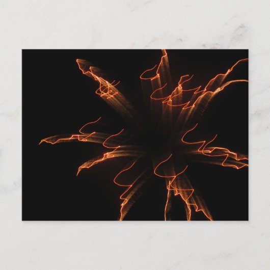 Feuerwerkskörper 3 postkarte (Vorderseite)