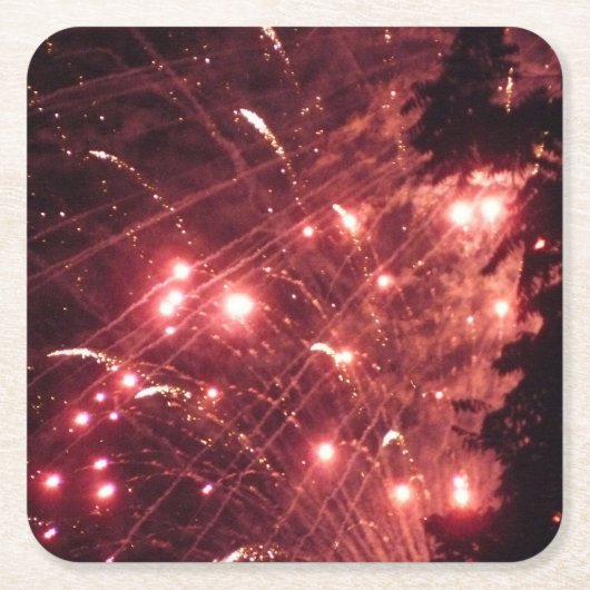 Feuerwerkskörper 3 Untersetzer (Vorderseite)