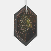 Feuerwerkskörper 4 Glashexagon Ornament Aus Glas (Vorderseite Rechts)