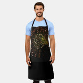 Feuerwerkskörper 4 Koch Schürze (Getragen)