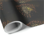Feuerwerkskörper 4-Mattpapier Geschenkpapier (Rolleneckpunkt)