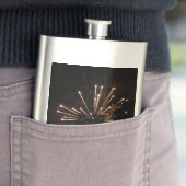 Feuerwerkskörper 5 Edelstahlkolben Flachmann (Beispiel)