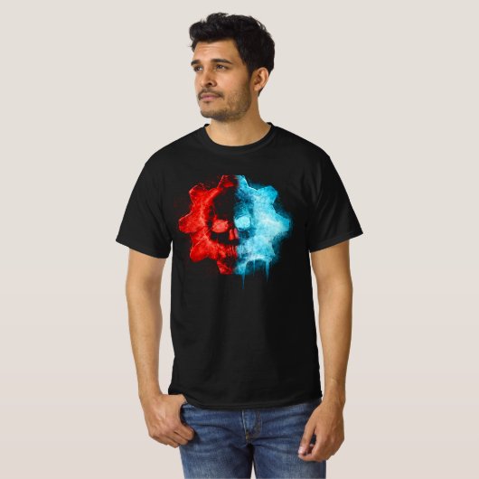 Feuerwerkskörper 5 Omen T-Shirt (Vorne ganz)