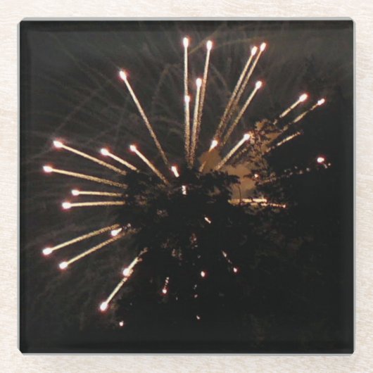 Feuerwerkskörper 5 Untersetzer (Vorderseite)