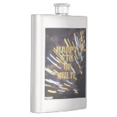 Feuerwerkskörper 6 4. Juli Edelstahlkolben Flachmann (Rechts)