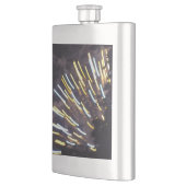 Feuerwerkskörper 6 Edelstahlkolben Flachmann (Links)