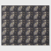 Feuerwerkskörper 6 glänzendes Packpapier (Flach)