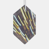 Feuerwerkskörper 6 Glashexagon Ornament Aus Glas (Vorderseite Rechts)