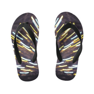 Feuerwerkskörper 6 Kleinkinder-Flip-Flops Kinderbadesandalen