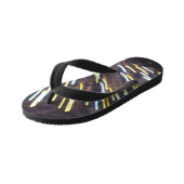 Feuerwerkskörper 6 Kleinkinder-Flip-Flops Kinderbadesandalen (Schrägansicht)