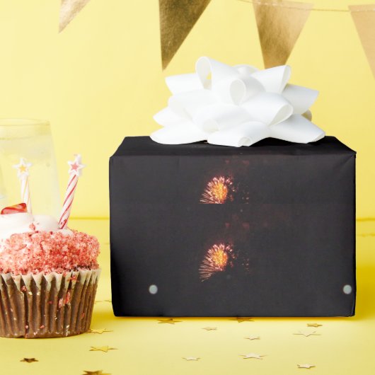 Feuerwerkskörper 8 glänzendes Packpapier (Geburtstagsparty)