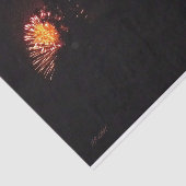 Feuerwerkskörper 8 Papiertücher Seidenpapier (Ausschnitt)