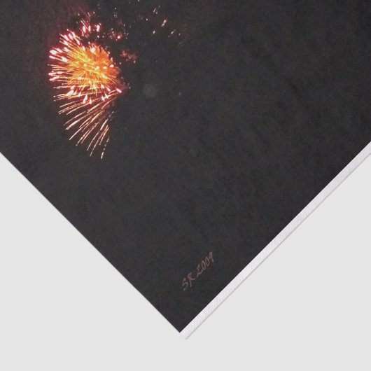 Feuerwerkskörper 8 Papiertücher Seidenpapier (Ausschnitt)