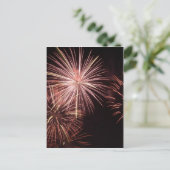 Feuerwerkskörper 8 postkarte (Stehend Vorderseite)