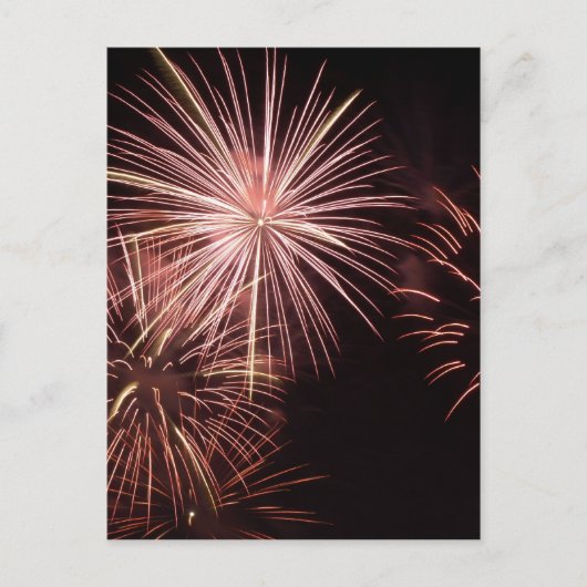 Feuerwerkskörper 8 postkarte (Vorderseite)