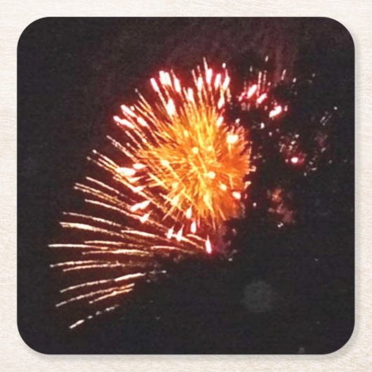 Feuerwerkskörper 8 Untersetzer (Vorderseite)