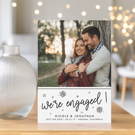 Feuerwerkskörper | Ankündigung der Verlobung von F