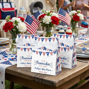 Feuerwerkskörper auf dem Weg! 4. Juli-Baby-Party Geschenkschachtel