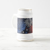 Feuerwerkskörper Bierglas (Vorderseite Links)