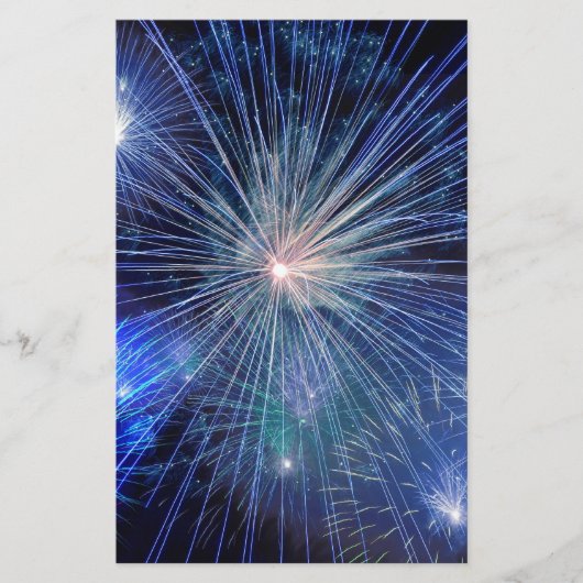 Feuerwerkskörper Briefpapier (Vorderseite)