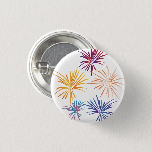 Feuerwerkskörper Button (Vorne & Hinten)