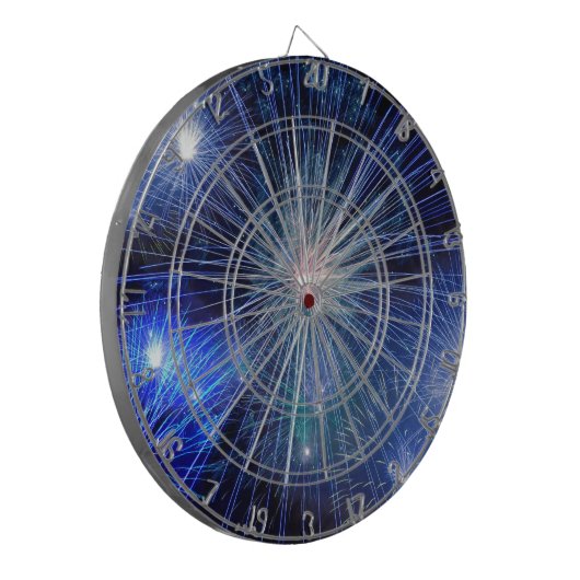 Feuerwerkskörper Dartscheibe (Vorderseite Links)