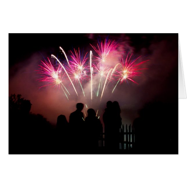 Feuerwerkskörper der Familie (Vorderseite (Horizontal))