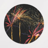 Feuerwerkskörper Etiketten (Design 2)