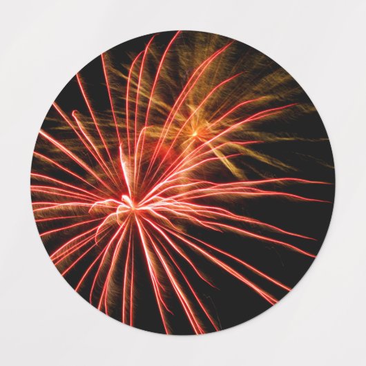 Feuerwerkskörper Etiketten (Design 1)