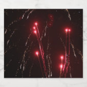 Feuerwerkskörper Flaschenetiketten Bierflaschenetikett (Einzelnes Label)