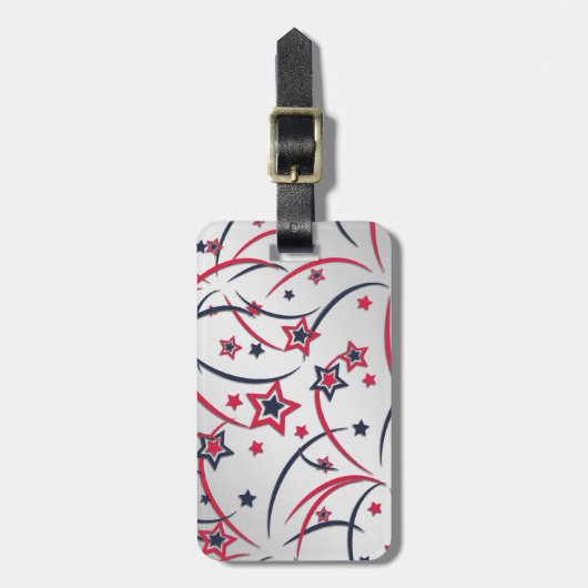 Feuerwerkskörper Gepäckanhänger (Vorderseite vertikal)