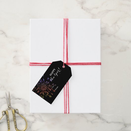 Feuerwerkskörper Geschenkanhänger (Mit Garn)
