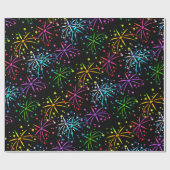 Feuerwerkskörper, Geschenkpapier (Flach)