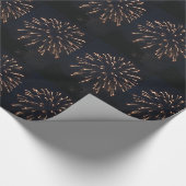 Feuerwerkskörper Geschenkpapier (Ecke)