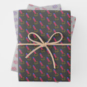 Feuerwerkskörper Geschenkpapier Set (Beispiel)