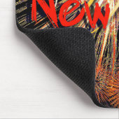 Feuerwerkskörper glücklich Neujahr 2019 Mousepad (Ecke)