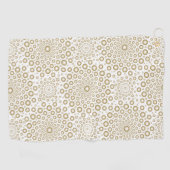 Feuerwerkskörper Golfhandtuch (Horizontal)