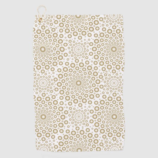 Feuerwerkskörper Golfhandtuch (Vorderseite)