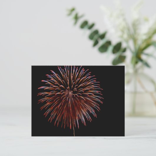 Feuerwerkskörper (hanabi) postkarte (Stehend Vorderseite)