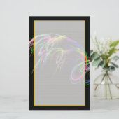 Feuerwerkskörper I Fine Lined Stationery Briefpapier (Stehend Vorderseite)