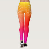 Feuerwerkskörper III Leggings (Rückseite)