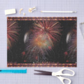 Feuerwerkskörper im neuen Jahr Glitzern Seidenpapier (Handwerk)
