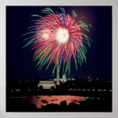 Feuerwerkskörper in DC-Poster Poster (Vorne)